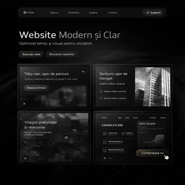 optimizare website WordPress – structură clară și execuție corectă