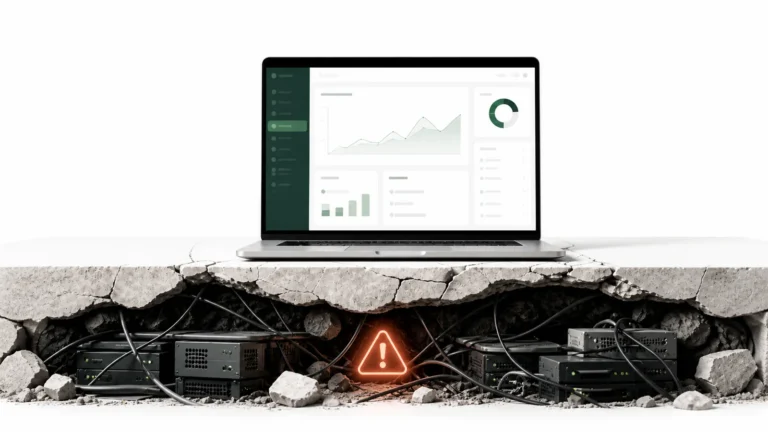 hosting ieftin cu infrastructură fragilă și risc de incident website