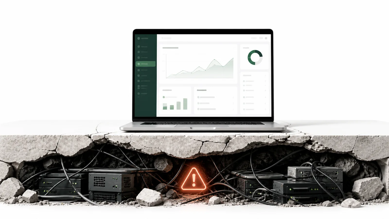 hosting ieftin cu infrastructură fragilă și risc de incident website